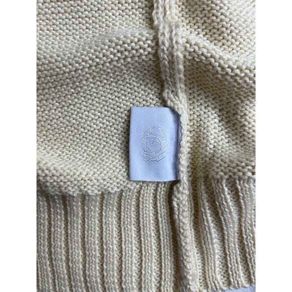 4-81 BILLIONAIRE BOYS CLUB Men's Space Sweater Cream 2XL - Picture 6 of 10